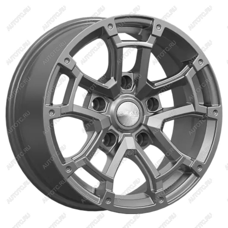 11 249 р. Диск колесный литой LADA 4x4 CHEVROLET Niva R16 Барахас Графит K&K скад 5х139,7 ет30 d-98,5  с доставкой в г. Вологда