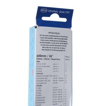 359 р. Щетка стеклоочистителя 650мм каркасная Special Start ALCA ALCA 115260  с доставкой в г. Вологда. Увеличить фотографию 4