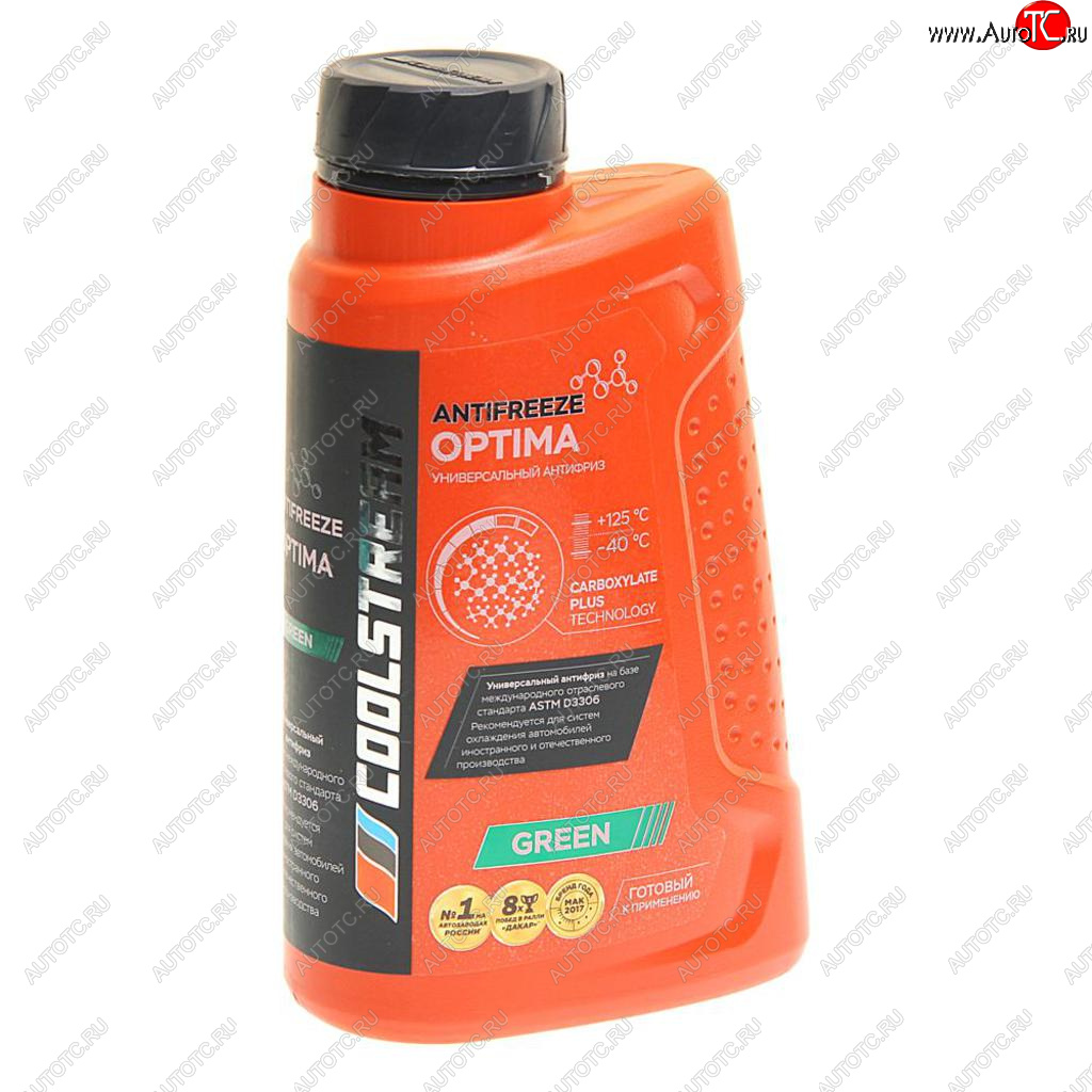290 р. Антифриз зеленый -40C 1.1кг1л Optima COOL STREAM COOL STREAM cs-010701-gr  с доставкой в г. Вологда