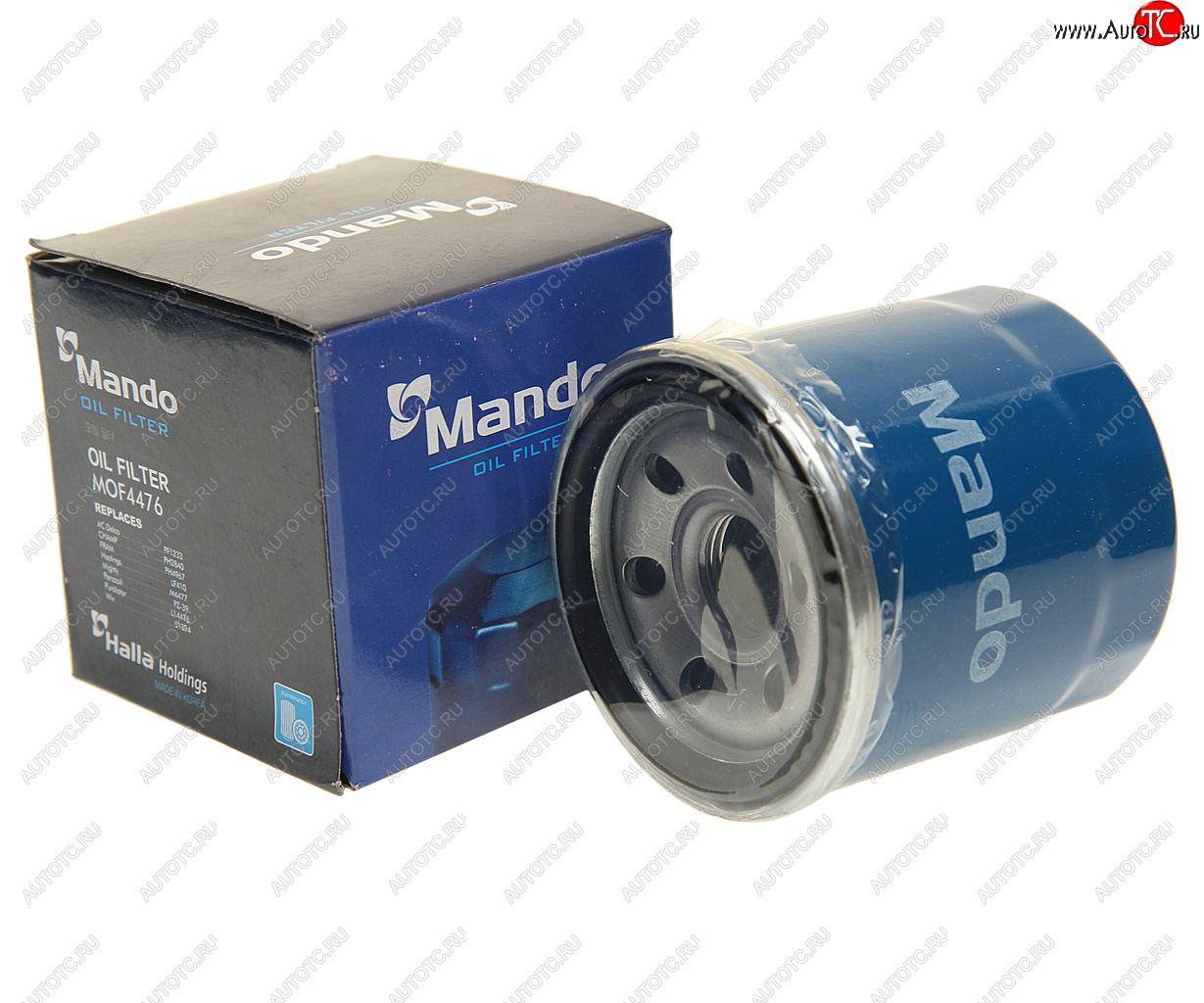 399 р. Фильтр масляный CHEVROLET Aveo (08-) OPEL Astra H,J (09-) (1.61.8) MANDO MANDO mof4476  с доставкой в г. Вологда