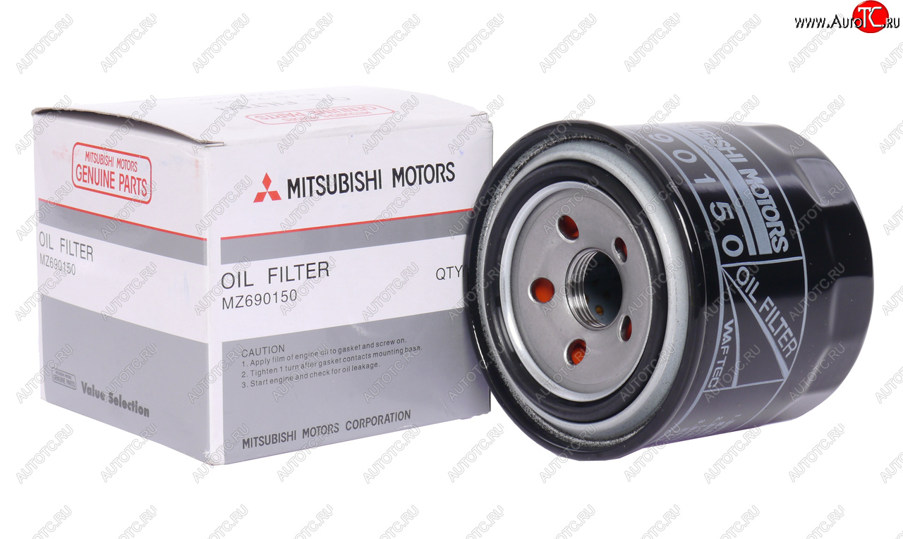 579 р. Фильтр масляный MITSUBISHI Galant (98-03),Pajero (06-) OE MITSUBISHI mz690150  с доставкой в г. Вологда