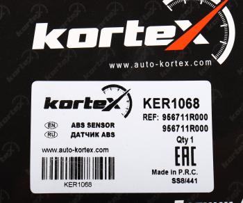 1 599 р. Датчик АБС HYUNDAI Solaris колеса переднего правого KORTEX KORTEX ker1068  с доставкой в г. Вологда. Увеличить фотографию 6