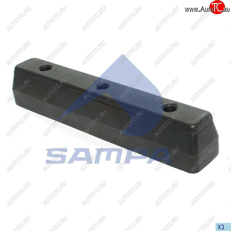 759 р. Буфер SCHMITZ полуприцепа парковочный 375х65х68мм SAMPA SAMPA 091.208  с доставкой в г. Вологда