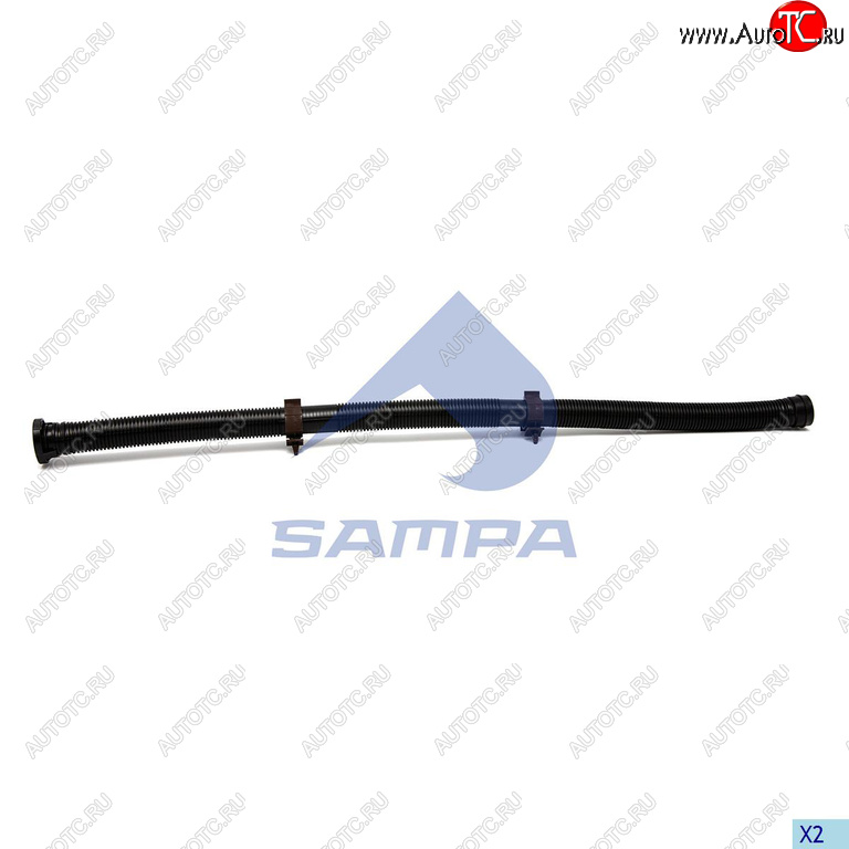 1 399 р. Трубка КАМАЗ-5490 MERCEDES компрессора воздушного SAMPA SAMPA 208.246  с доставкой в г. Вологда