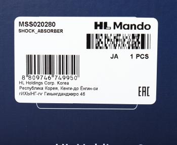 5 999 р. Амортизатор MAZDA CX-9 (07-) передний правый газовый MANDO MANDO mss020280 MANDO mss020280  с доставкой в г. Вологда. Увеличить фотографию 4