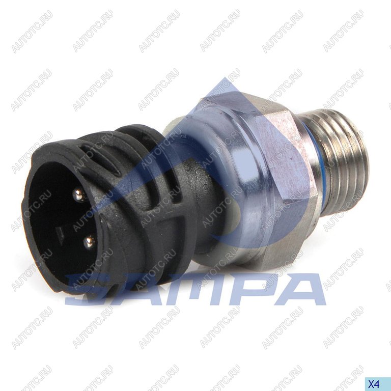 1 369 р. Датчик давления масла VOLVO RENAULT (0-7Bar) SAMPA SAMPA 093.320  с доставкой в г. Вологда
