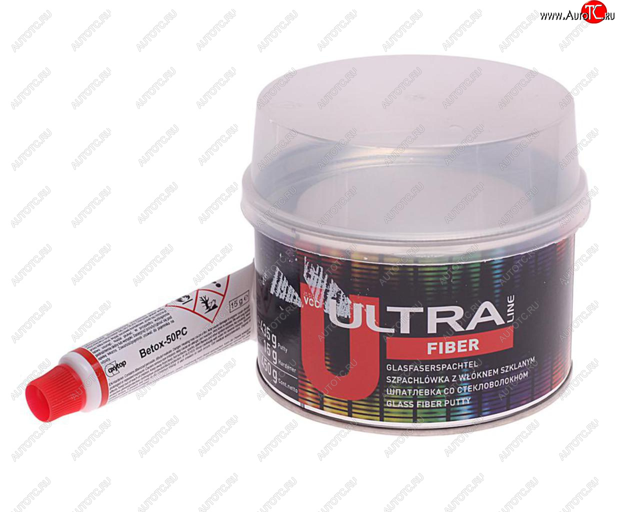 549 р. Шпатлевка со стекловолокном ULTRA FIBER 0.45кг NOVOL NOVOL 99121  с доставкой в г. Вологда
