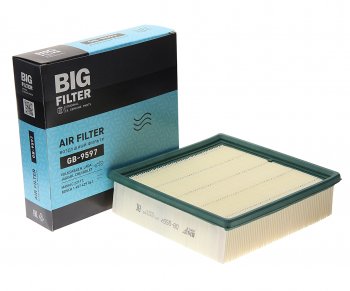 Элемент фильтрующий ВАЗ-2108-2115,2123i воздушный BIG FILTER BIG FILTER gb-9597