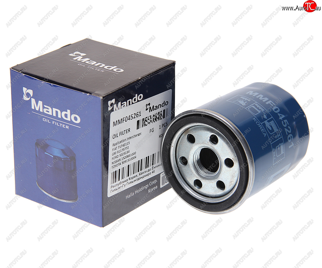 319 р. Фильтр масляный TOYOTA Corolla (09-) (1.41.6) MANDO MANDO mmf045261  с доставкой в г. Вологда