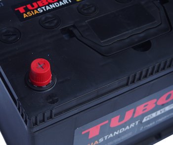 13 199 р. Аккумулятор TUBOR Asia Standart 90Ач TUBOR 6ст90(1) d31r  с доставкой в г. Вологда. Увеличить фотографию 2
