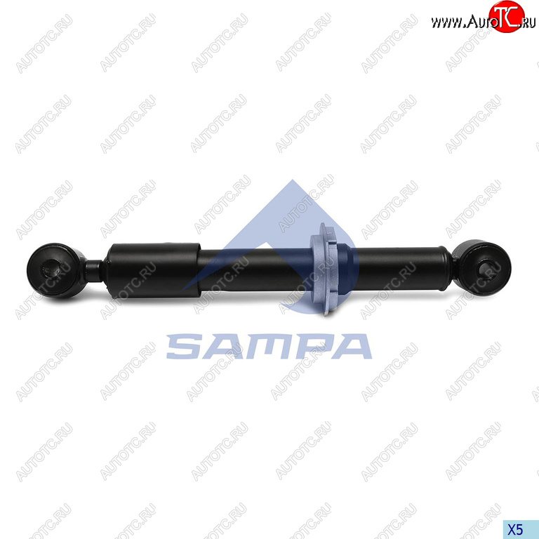 2 199 р. Амортизатор VOLVO кабины задний без пружины (358409,OO) SAMPA SAMPA 030.308-01  с доставкой в г. Вологда