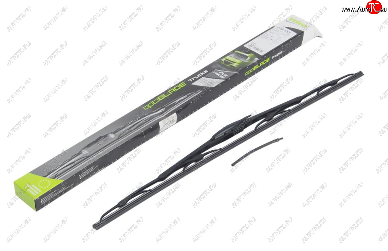 2 879 р. Щетка стеклоочистителя RENAULT VOLVO 650мм с форсункой омывателя Opti Blade VALEO VALEO 628651  с доставкой в г. Вологда