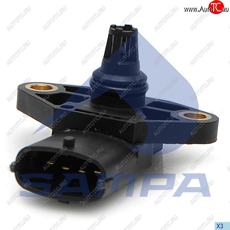 1 039 р. Датчик давления MAN TGA,TGL,TGX наддува SAMPA SAMPA 093.304  с доставкой в г. Вологда