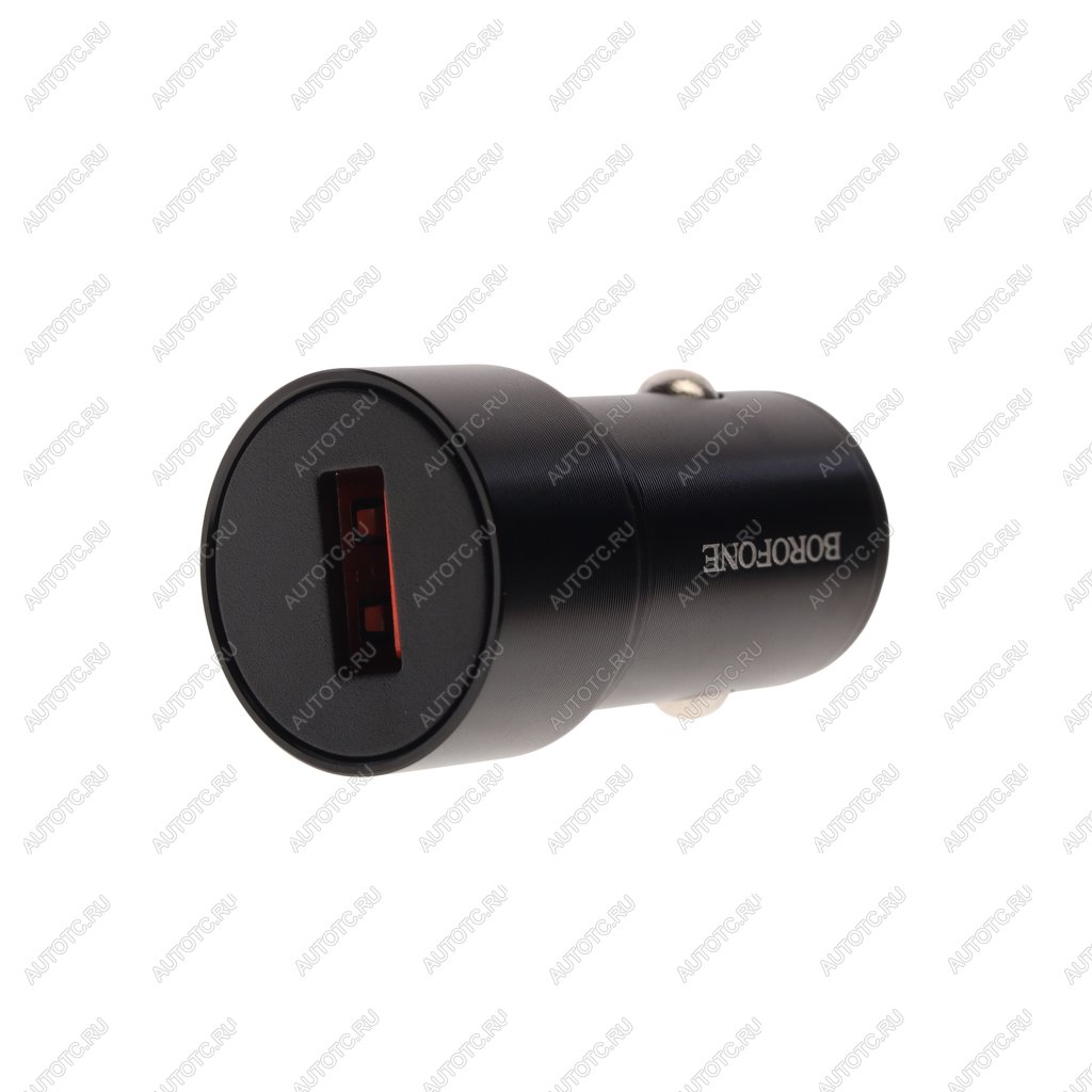 234 р. Устройство зарядное в прикуриватель 1USB 12V BOROFONE BOROFONE bz19a black  с доставкой в г. Вологда