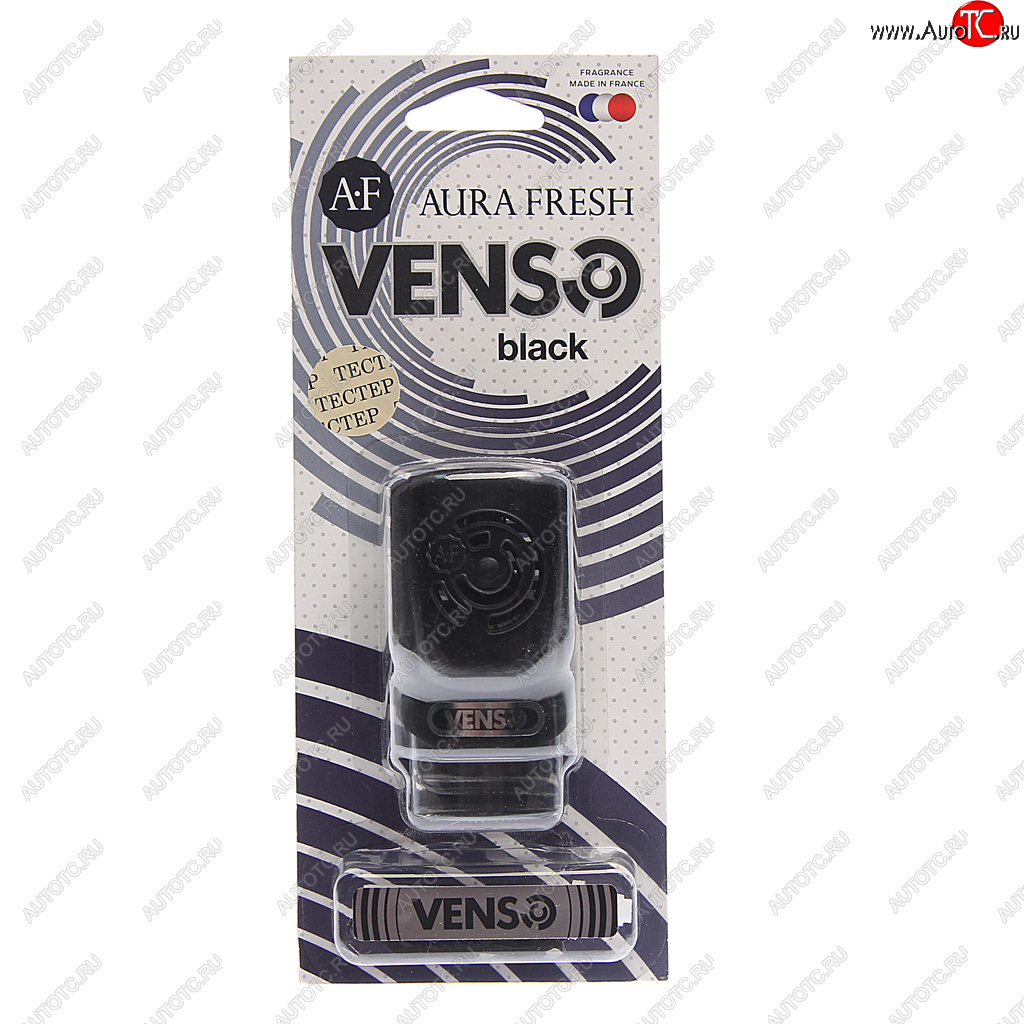 296 р. Ароматизатор на дефлектор жидкостный (black) 6мл Venso AURA FRESH AURA FRESH 23327  с доставкой в г. Вологда
