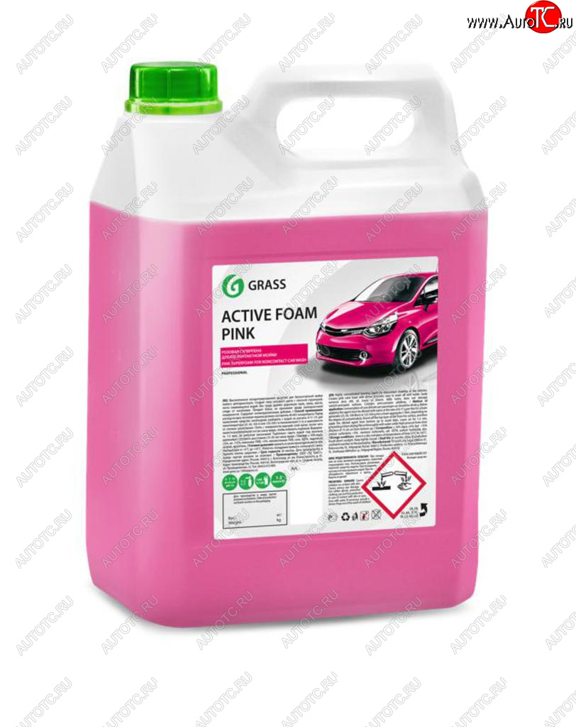 2 089 р. Шампунь для бесконтактной мойки 6кг Active Foam Pink GRASS GRASS 113121  с доставкой в г. Вологда