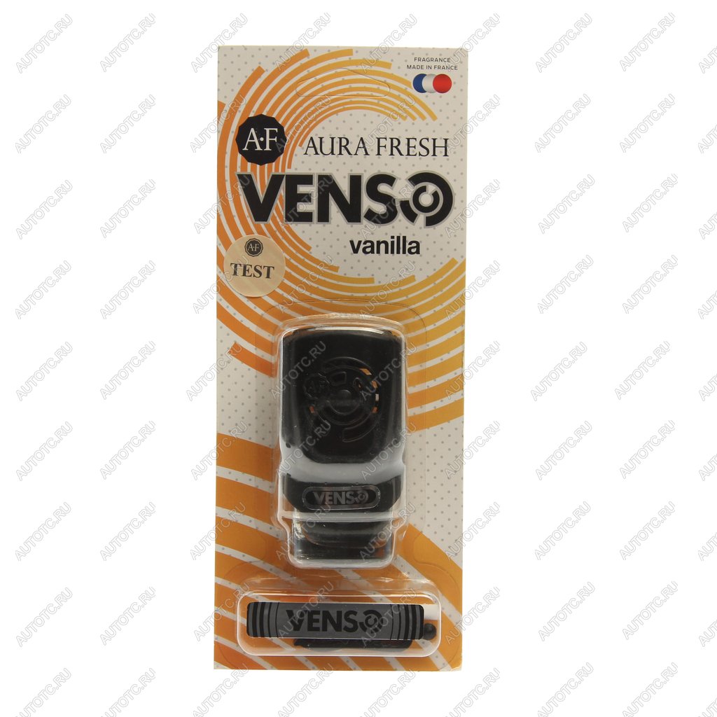 296 р. Ароматизатор на дефлектор жидкостный (vanilla) 6мл Venso AURA FRESH AURA FRESH 23330  с доставкой в г. Вологда