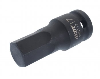 Бита-головка 12 HEX H17х25мм ударная L=60мм JTC JTC TOOLS CO., LTD jtc-446117