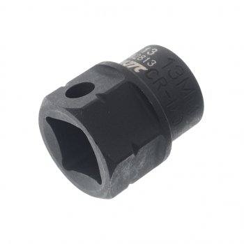 399 р. Головка торцевая 12 13мм ударная мини L=28мм JTC JTC TOOLS CO., LTD jtc-442813  с доставкой в г. Вологда. Увеличить фотографию 2