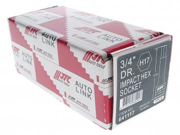 2 399 р. Бита-головка 34 HEX Н17 ударная L=100мм JTC JTC TOOLS CO., LTD jtc-641117  с доставкой в г. Вологда. Увеличить фотографию 3