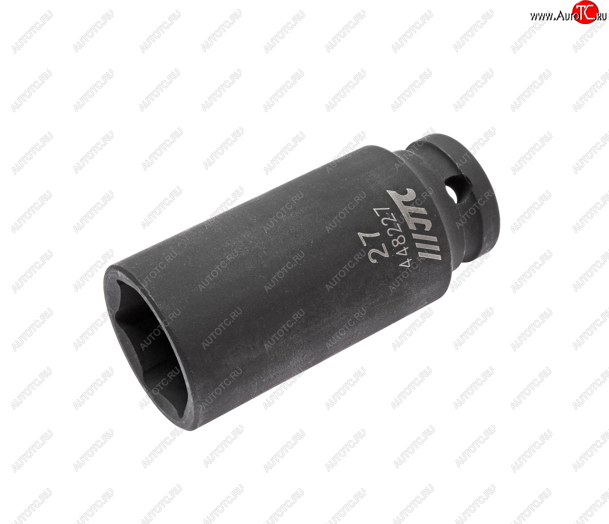 999 р. Головка торцевая 12 27мм ударная глубокая L=82мм JTC JTC TOOLS CO., LTD jtc-448227  с доставкой в г. Вологда