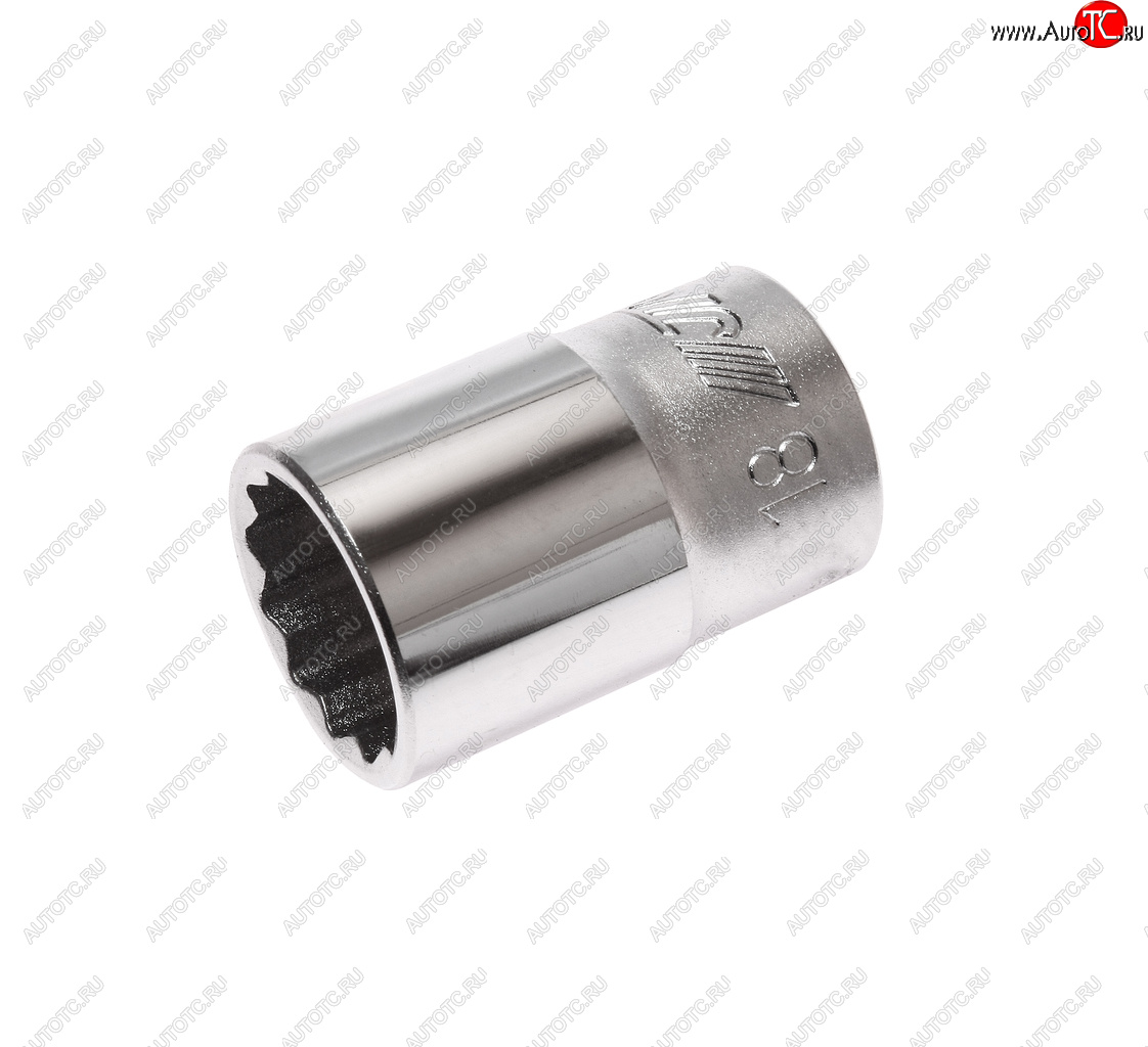 202 р. Головка торцевая 12 18мм 12-ти гранная L=38мм JTC JTC TOOLS CO., LTD jtc-43918  с доставкой в г. Вологда