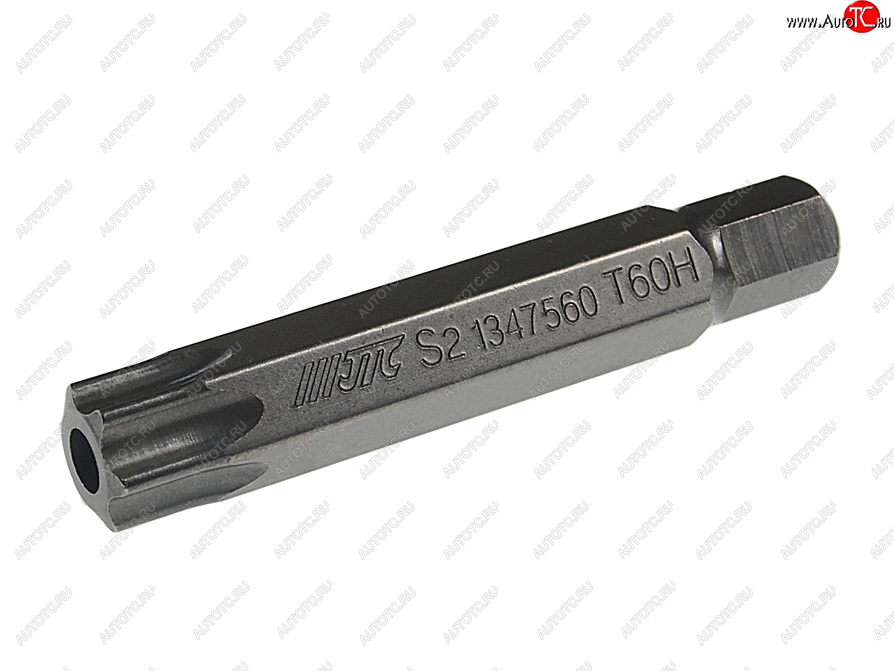 151 р. Бита TORX Т60Hх75мм 10мм удлиненная S2 JTC JTC TOOLS CO., LTD jtc-1347560  с доставкой в г. Вологда