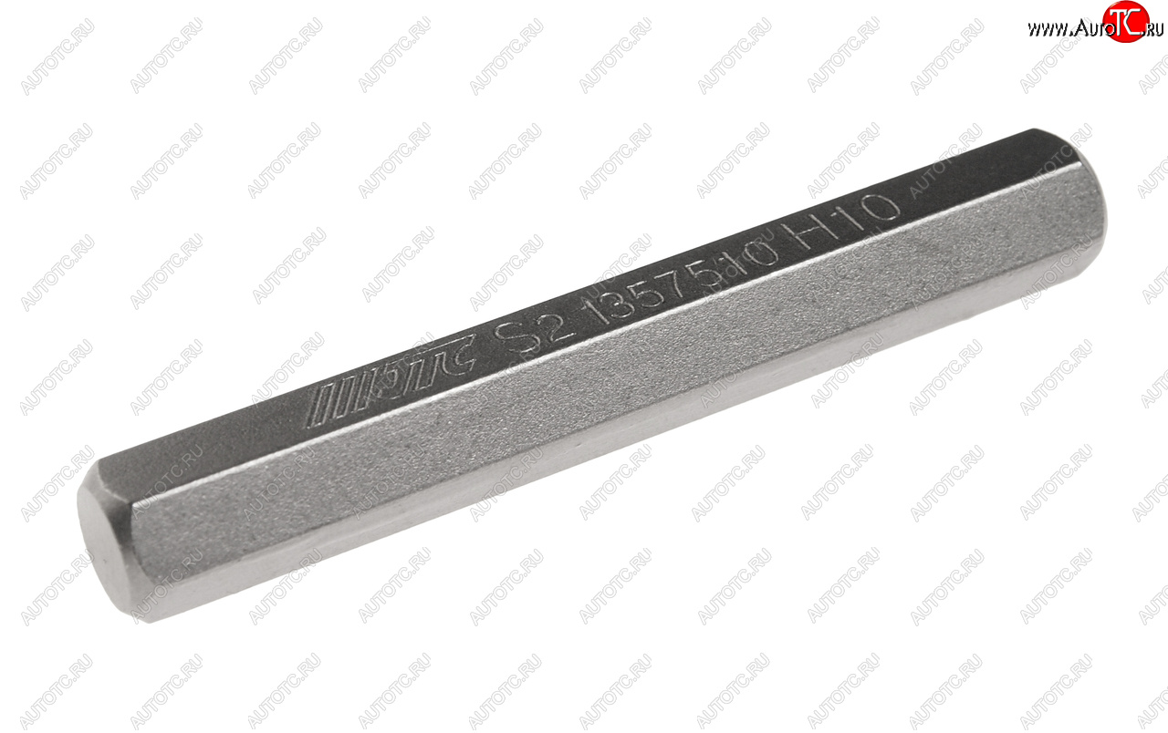 179 р. Бита HEX H10х75мм 10мм 6-ти гранная удлиненная S2 JTC JTC TOOLS CO., LTD jtc-1357510  с доставкой в г. Вологда