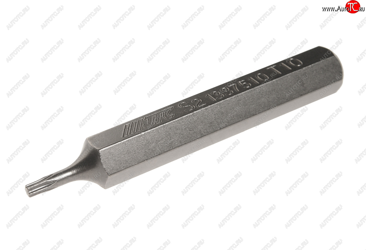 140 р. Бита TORX Т10х75мм 10мм удлиненная S2 JTC JTC TOOLS CO., LTD jtc-1337510  с доставкой в г. Вологда