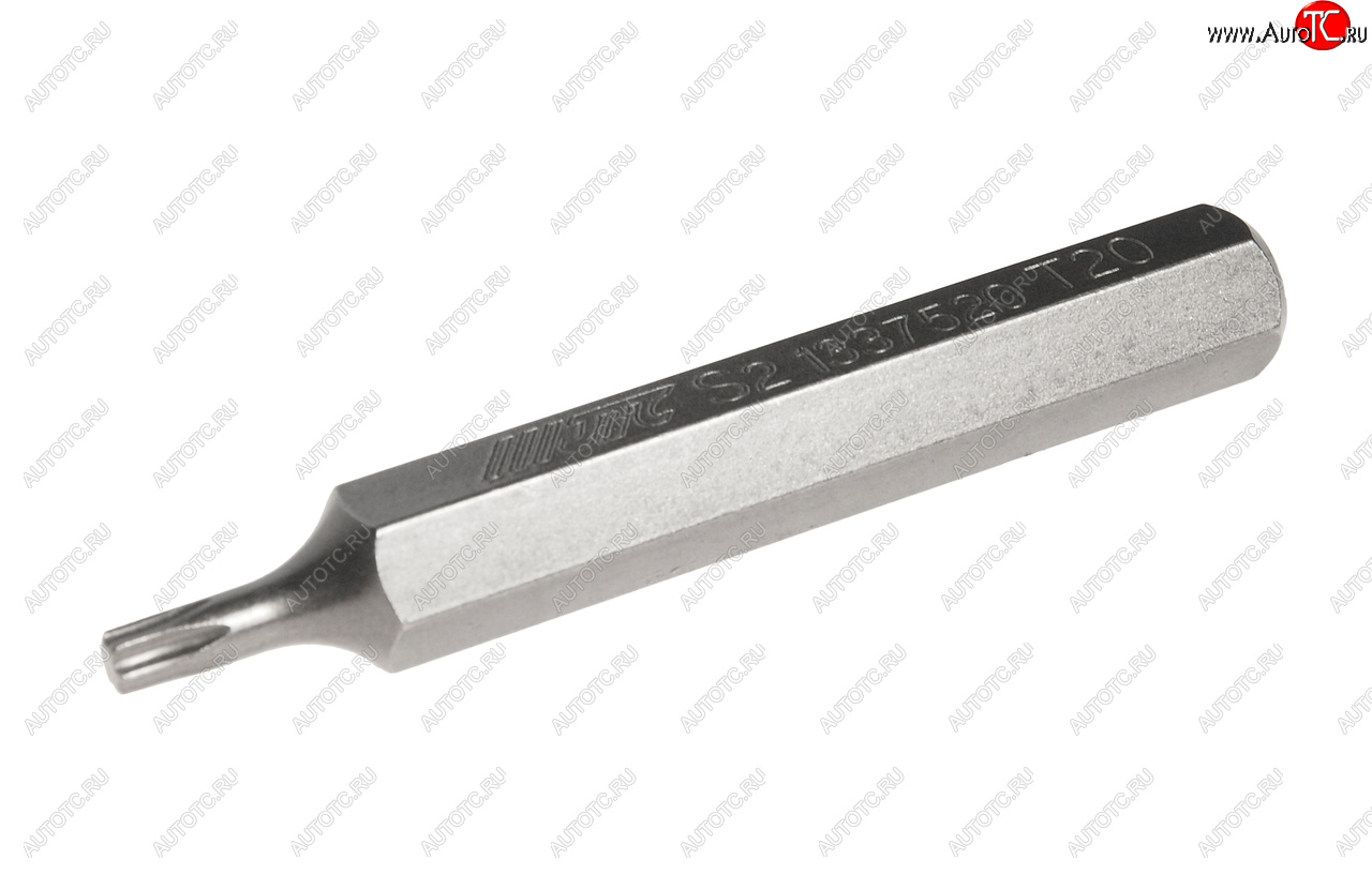 140 р. Бита TORX Т20х75мм 10мм удлиненная S2 JTC JTC TOOLS CO., LTD jtc-1337520  с доставкой в г. Вологда