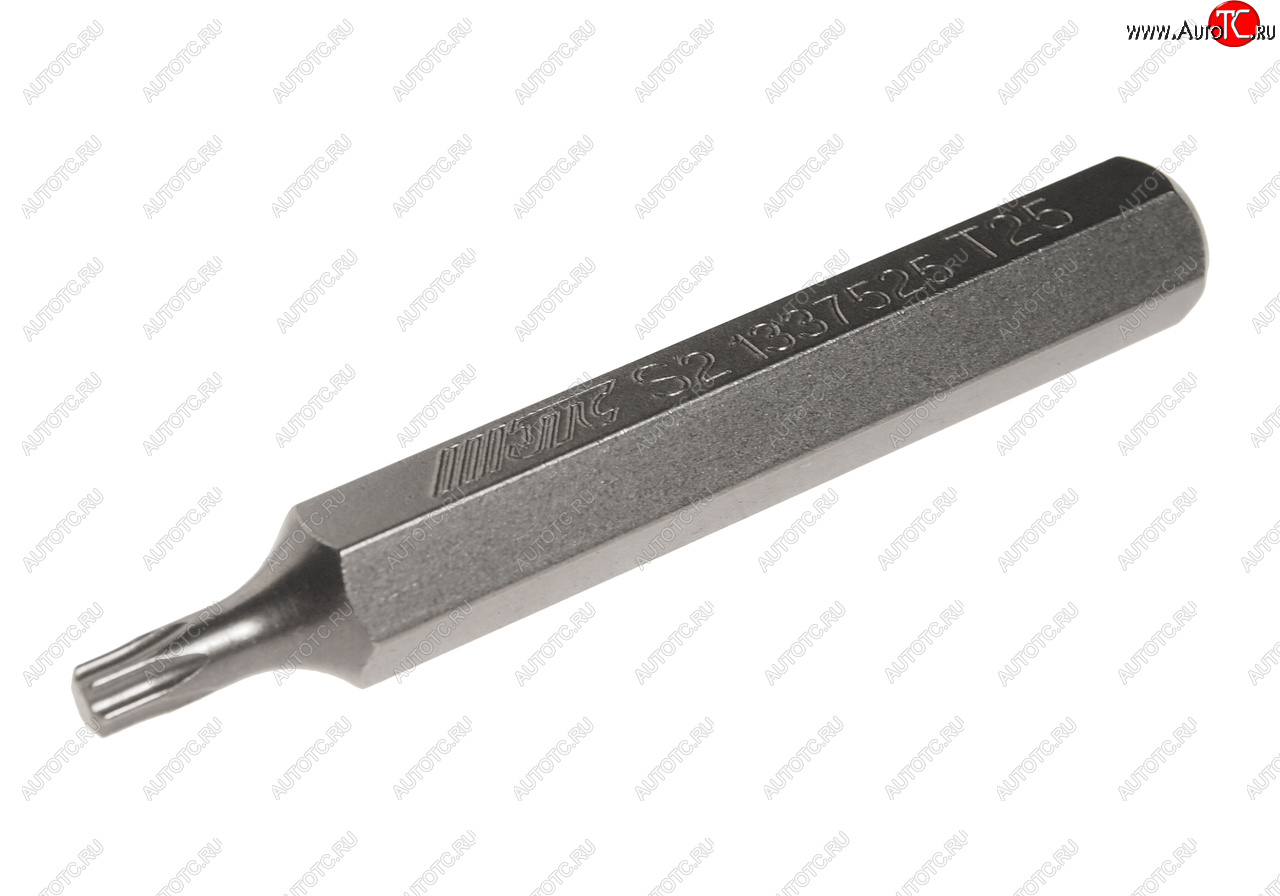140 р. Бита TORX Т25х75мм 10мм удлиненная S2 JTC JTC TOOLS CO., LTD jtc-1337525  с доставкой в г. Вологда