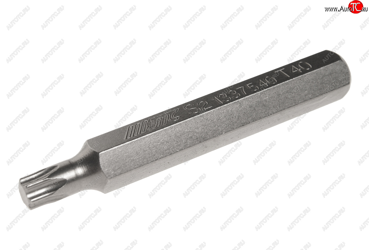 140 р. Бита TORX Т40х75мм 10мм удлиненная S2 JTC JTC TOOLS CO., LTD jtc-1337540  с доставкой в г. Вологда
