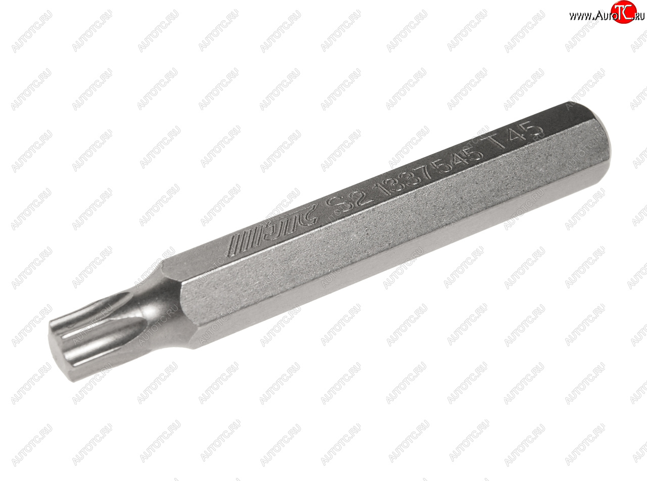 140 р. Бита TORX Т45х75мм 10мм удлиненная S2 JTC JTC TOOLS CO., LTD jtc-1337545  с доставкой в г. Вологда
