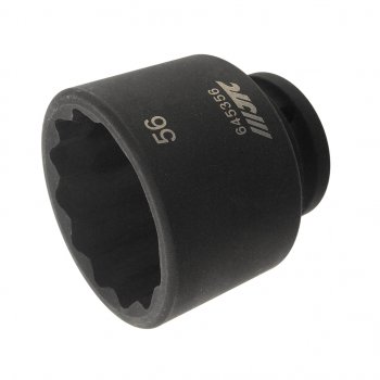 3 599 р. Головка торцевая 34 56мм 12-ти гранная ударная L=58мм JTC JTC TOOLS CO., LTD jtc-645356  с доставкой в г. Вологда. Увеличить фотографию 2