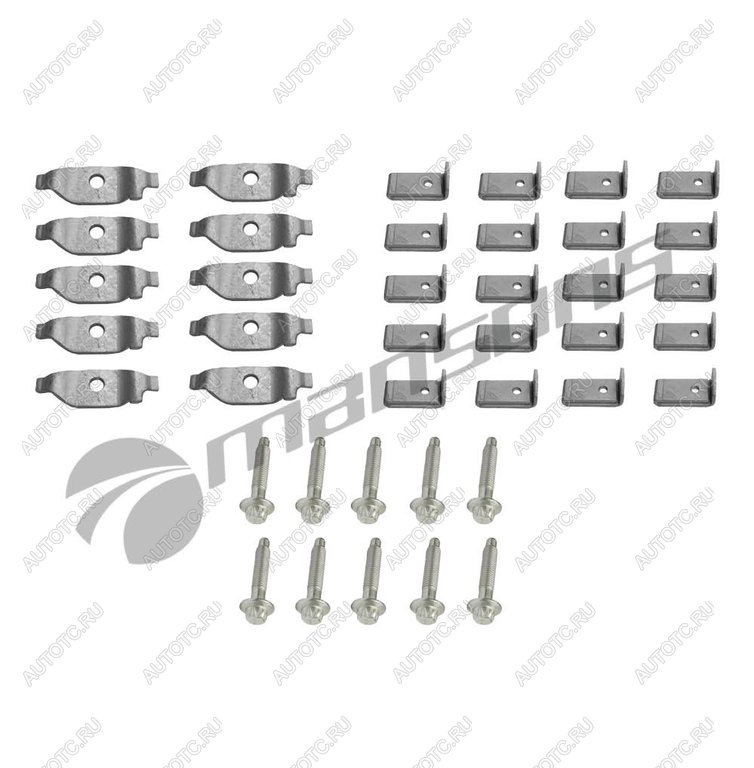 819 р. Фиксатор DAF CF65,CF75,CF85,XF95 тормозного диска (20прижимов+10болтов) (комплект на диск) MANSONS MANSONS 200.025  с доставкой в г. Вологда
