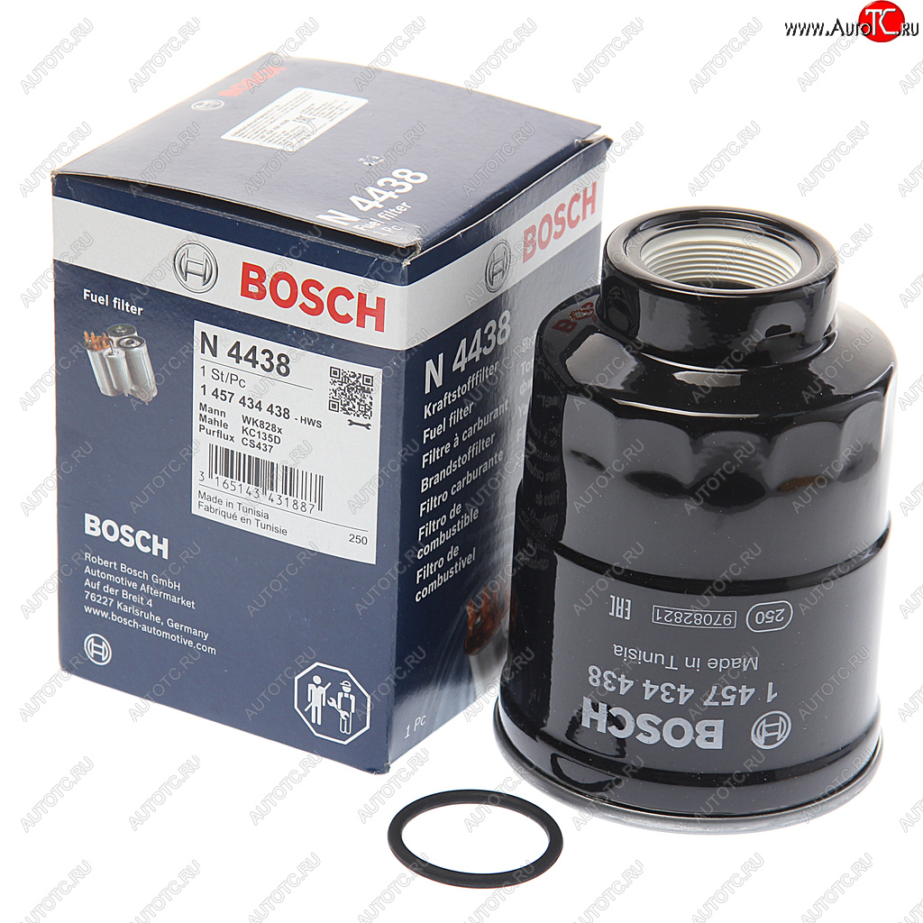 879 р. Фильтр топливный TOYOTA Land Cruiser 80,90,120 (80-07-),Hiace (84-06-) (DTDI) BOSCH BOSCH 1457434438  с доставкой в г. Вологда