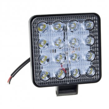 Фара рабочего света 105х105мм 10-30V 48LED MISTAR MISTAR mis-48w