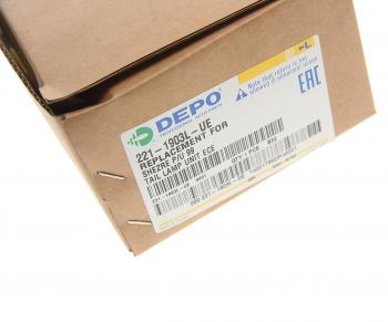 1 559 р. Фонарь задний HYUNDAI Porter левый DEPO DEPO 221-1903l-ue  с доставкой в г. Вологда. Увеличить фотографию 4