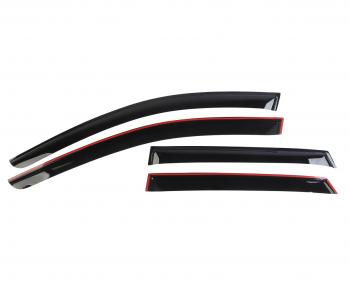 Дефлектор двери HYUNDAI i30 (17-) 4шт. DELTA DELTA dn-hy-00037