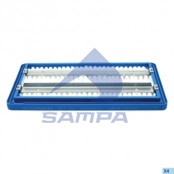 Фильтр IVECO EuroTech вентиляции картера (сапуна) дв.Cursor (прямоугольный) SAMPA SAMPA 061.361-01