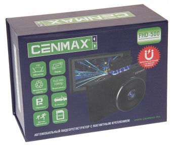 3 699 р. Видеорегистратор CENMAX CENMAX fhd 500  с доставкой в г. Вологда. Увеличить фотографию 3