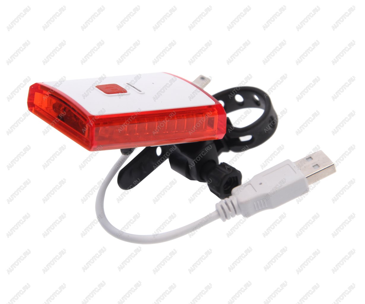 619 р. Фонарь велосипедный задний USB кабель с аккумулятором 300mAh NO NAME xc-142  с доставкой в г. Вологда
