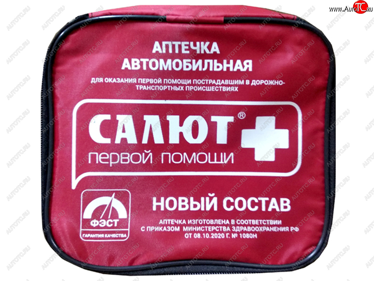 649 р. Аптечка автомобильная САЛЮТ мягкий футляр (Приказ 1080Н) ФЭСТ ФЭСТ 2129  с доставкой в г. Вологда