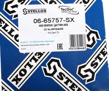 2 099 р. Датчик АБС HYUNDAI i30 (12-) колеса заднего левого STELLOX STELLOX 06-65757-sx  с доставкой в г. Вологда. Увеличить фотографию 5