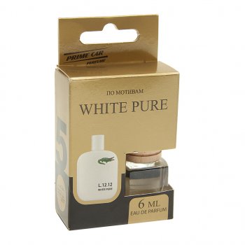 186 р. Ароматизатор подвесной жидкостный (white pure) 6мл PRIME CAR PRIME CAR af-001  с доставкой в г. Вологда. Увеличить фотографию 2