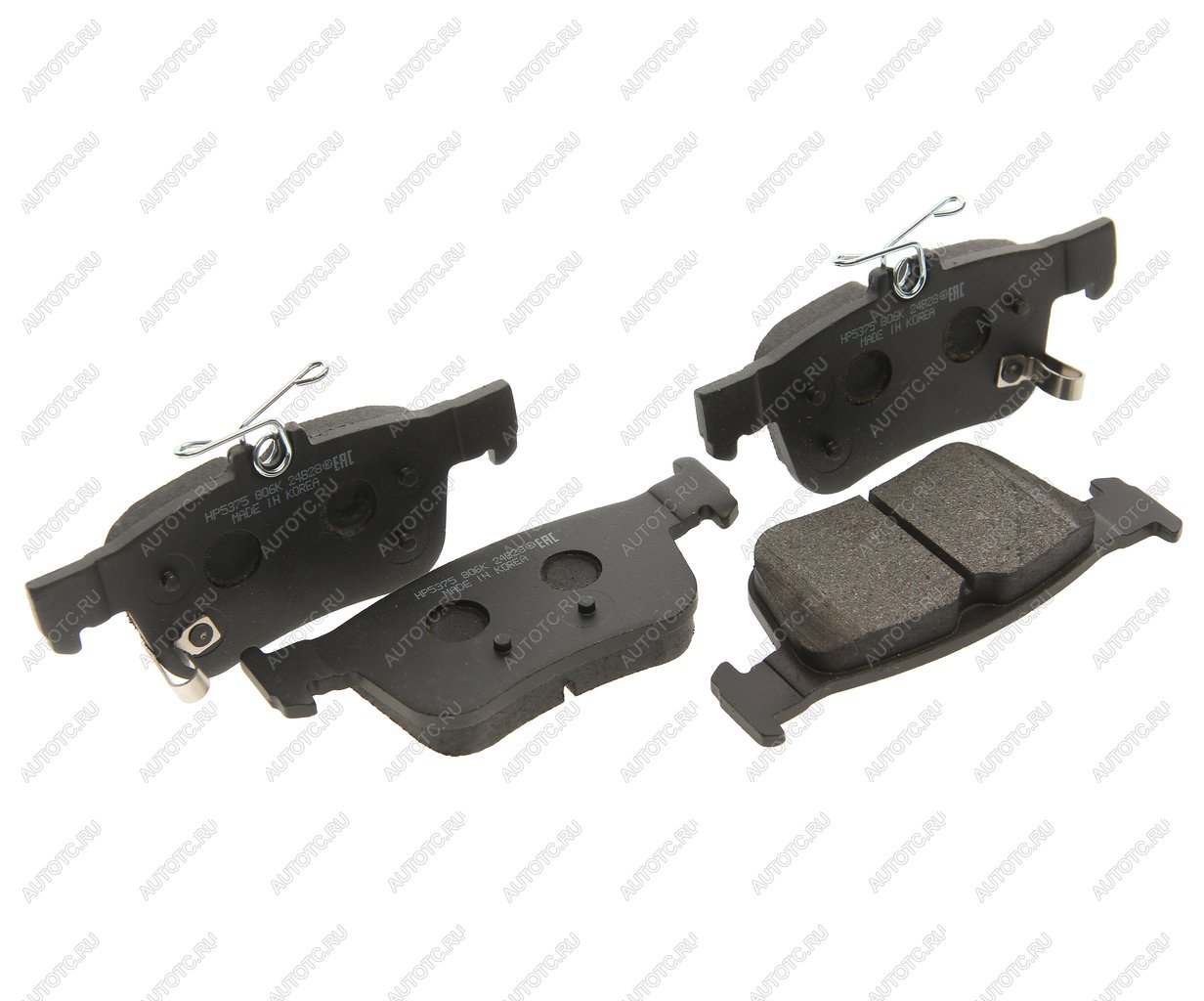 3 299 р. Колодки тормозные задние (4шт.) HSB Ford Mondeo MK5 CD391 дорестайлинг седан (2014-2018)  с доставкой в г. Вологда
