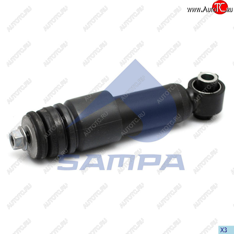 1 999 р. Амортизатор VOLVO FH4 кабины задний горизонтальный SAMPA SAMPA 034.224-01  с доставкой в г. Вологда