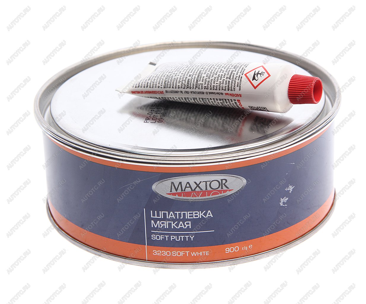 589 р. Шпатлевка полиэфирная SOFT WHITE 0.9кг MAXTOR MAXTOR 32300.9  с доставкой в г. Вологда