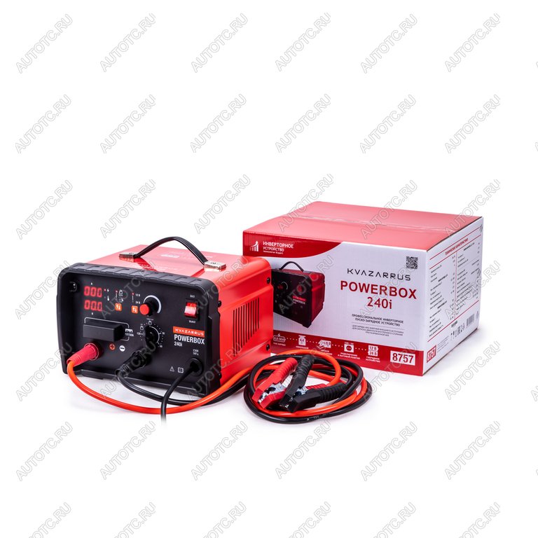 12 749 р. Устройство пуско-зарядное 12-24V40-700Ач240А инверторное KVAZARRUS KVAZARRUS powerbox 240i  с доставкой в г. Вологда