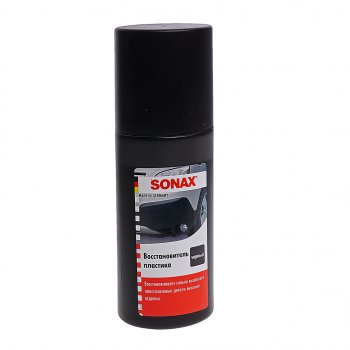 Восстановитель пластика наружного черный 100мл SONAX SONAX 409100